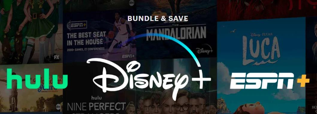image showing the hulu, disney+, and espn+ streaming bundle
