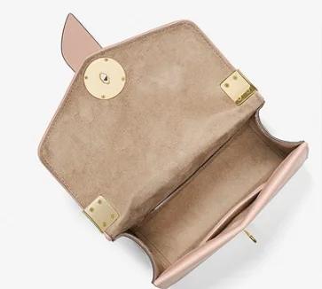 image showing the lining design on a Greenwich bag from Michael Kors