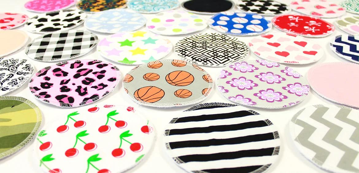 image showing a mix of free breast pads