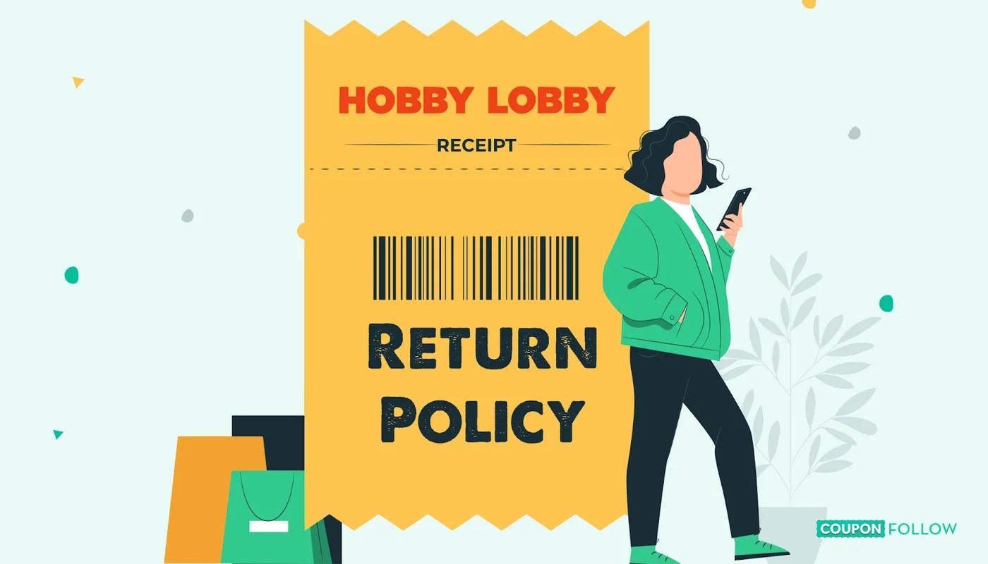 Illustration of a receipt with emphasis on returns window