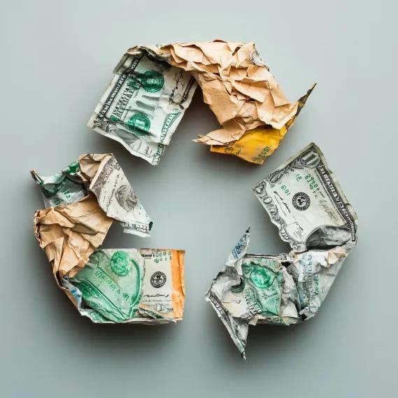 Keeping more cash and the Environment by Recycling and Donating