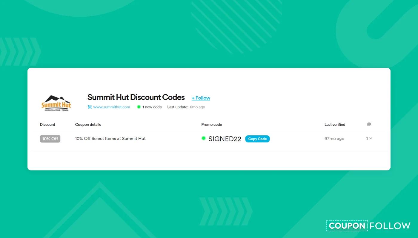 Illustration showing how an evergreen coupon code looks like
