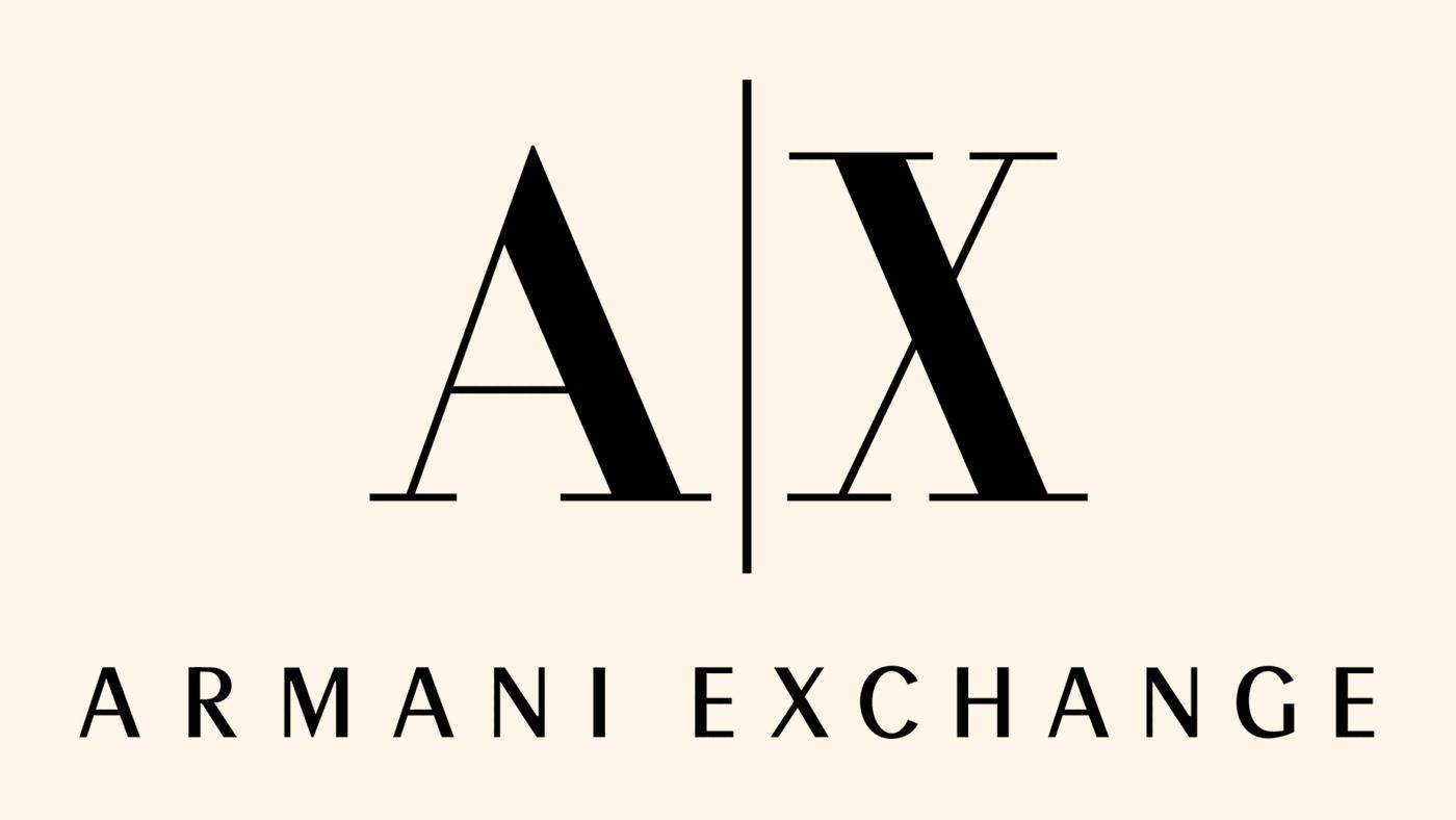 The logo for Armani Exchange