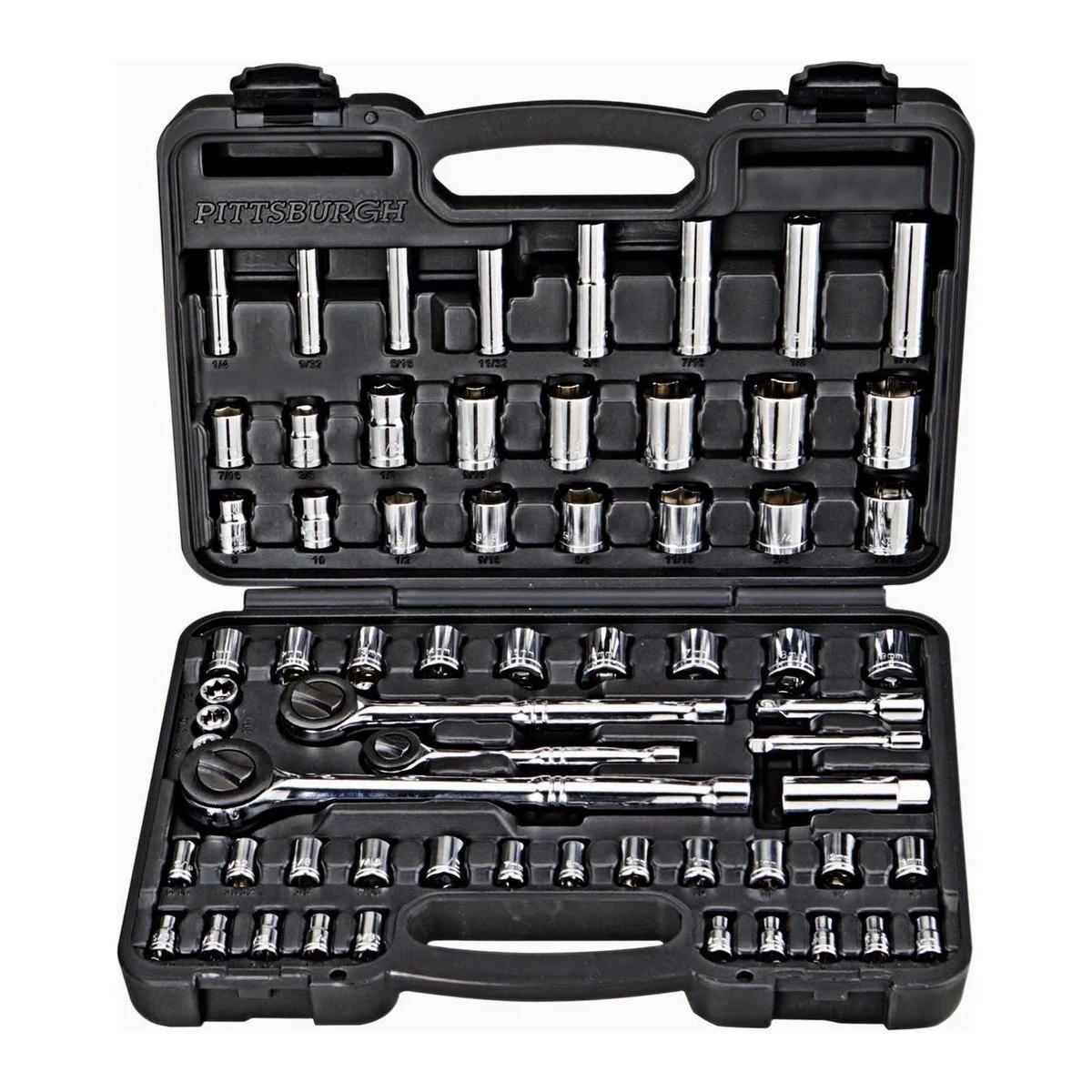 item image of Pittsburgh 64 pc Socket Set sold at Harbor Freight
