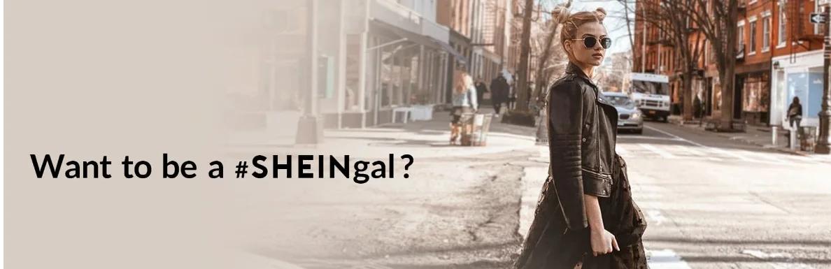 Illustration showing #SHEINgal influencer program